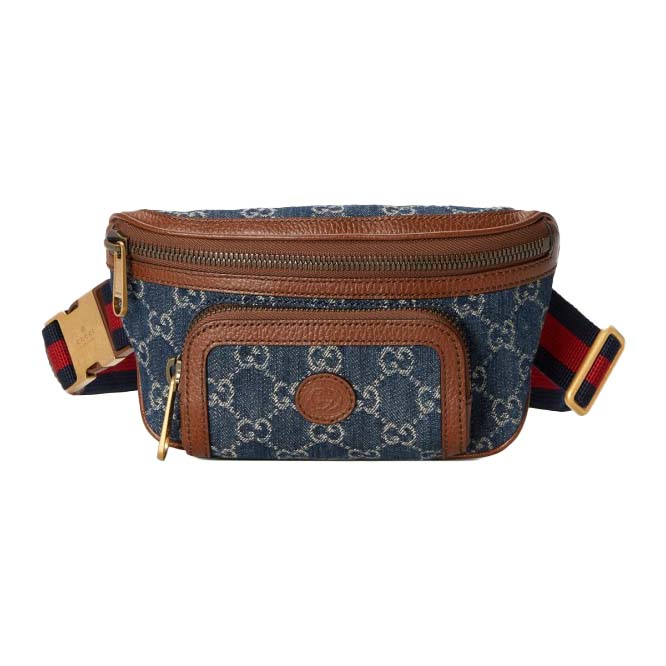 GUCCI BELT BAG WITH INTERLOCKING&G  ‎682933 (24*13*5cm)